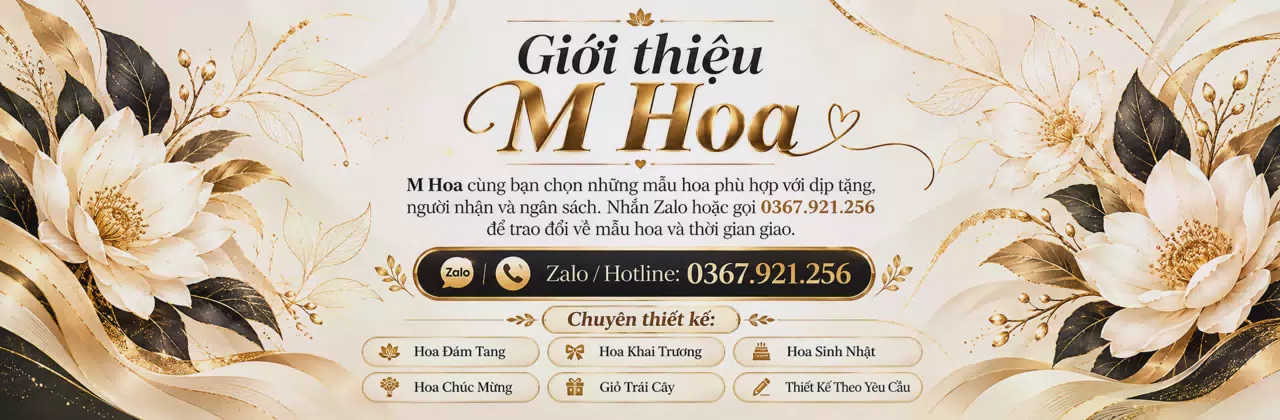 Ảnh bìa Shop hoa tươi Xã Hạnh Lâm Nghệ An - Hoa cho những dịp đáng nhớ